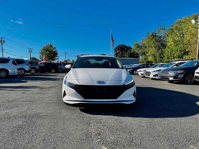 2021 Hyundai Elantra Hybrid Blue