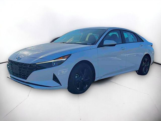 2021 Hyundai Elantra Hybrid Blue