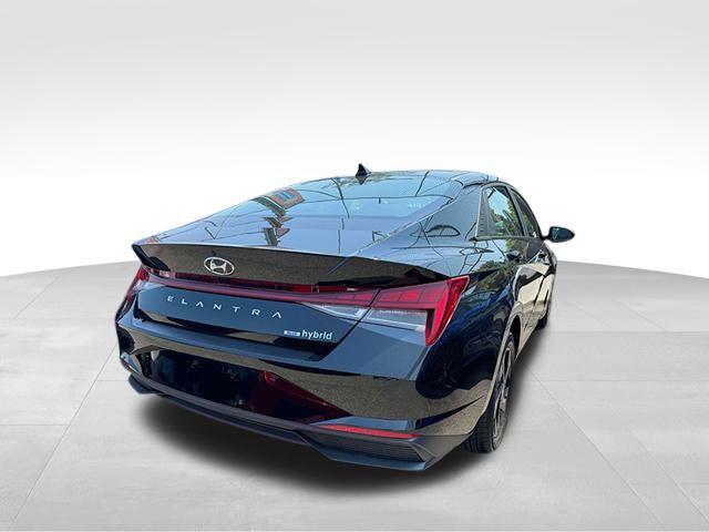 2021 Hyundai Elantra Hybrid Blue