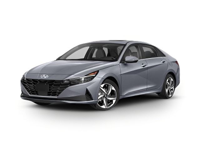 2021 Hyundai Elantra Hybrid Blue