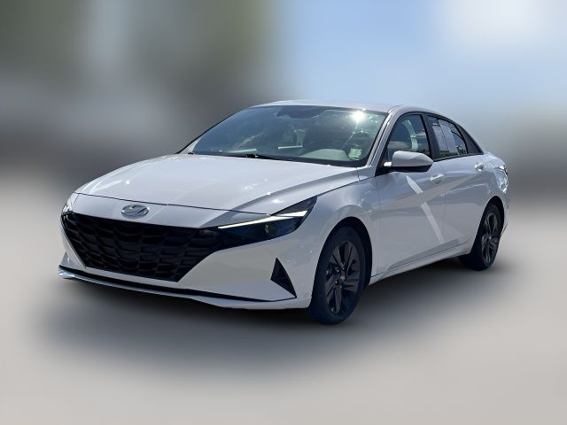 2021 Hyundai Elantra Hybrid Blue
