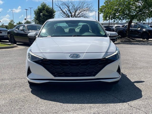 2021 Hyundai Elantra Hybrid Blue