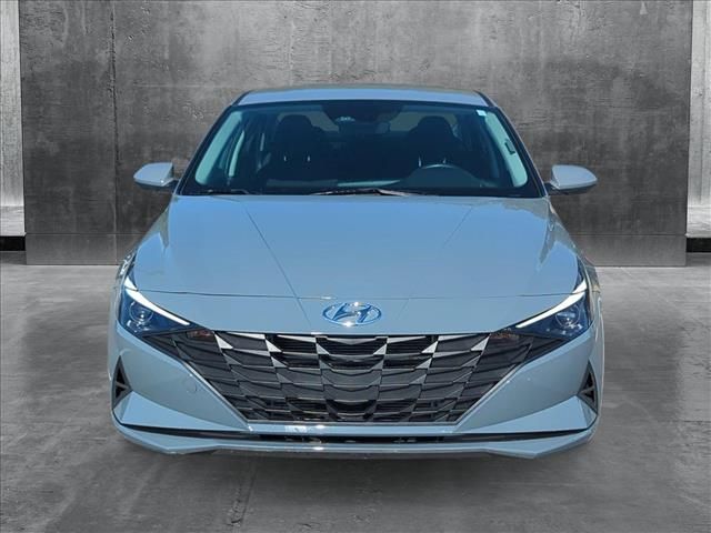 2021 Hyundai Elantra Hybrid Blue