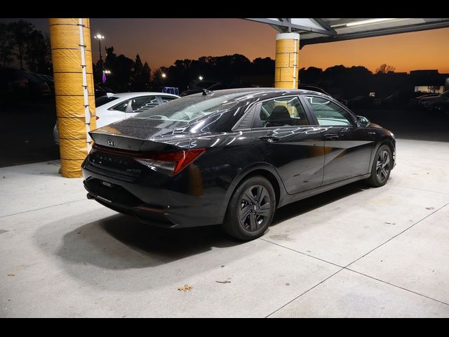 2021 Hyundai Elantra Hybrid Blue