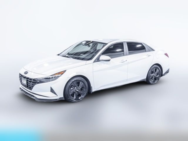 2021 Hyundai Elantra Hybrid Blue