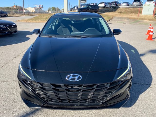 2021 Hyundai Elantra Hybrid Blue