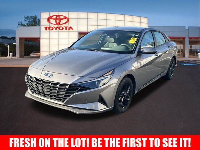 2021 Hyundai Elantra Hybrid Blue