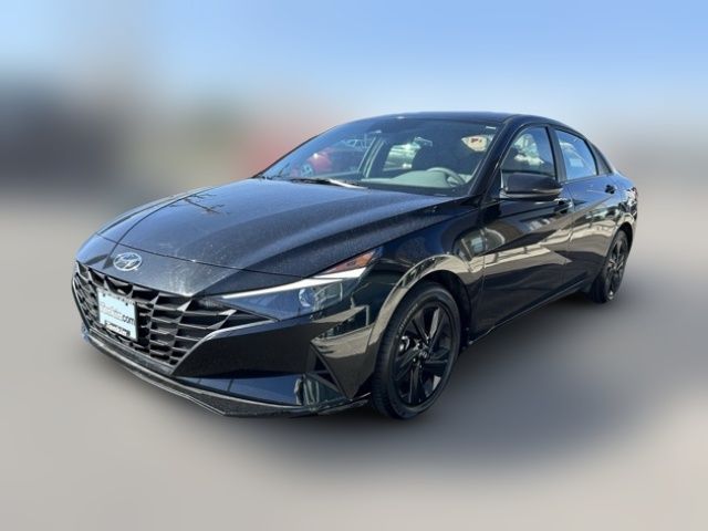 2021 Hyundai Elantra Hybrid Blue
