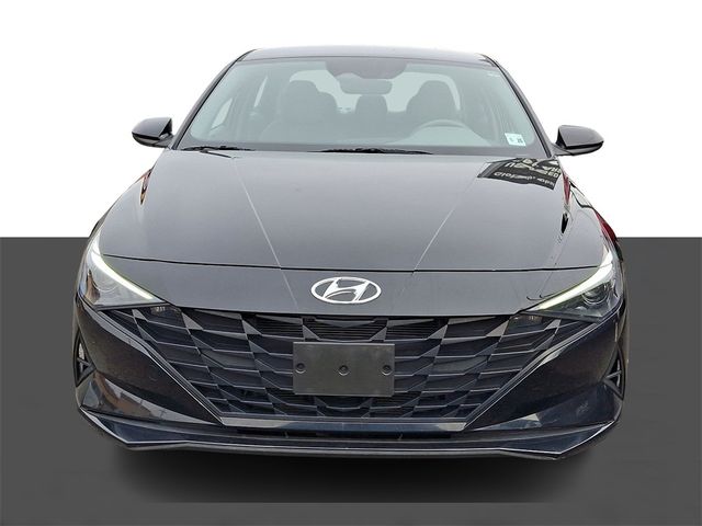 2021 Hyundai Elantra Hybrid Blue