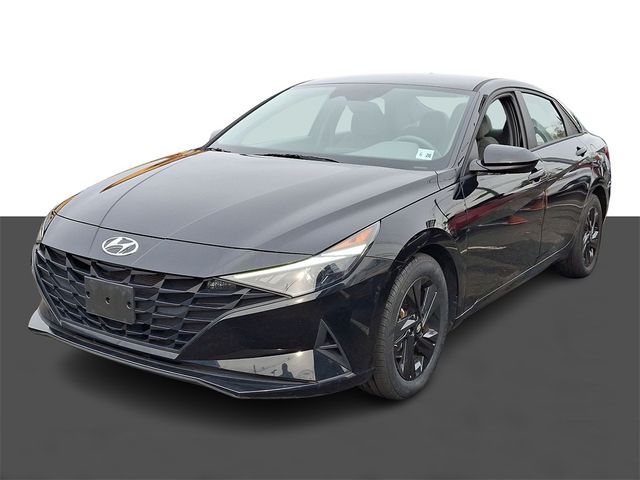 2021 Hyundai Elantra Hybrid Blue