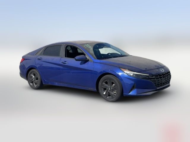 2021 Hyundai Elantra Hybrid Blue