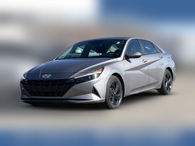 2021 Hyundai Elantra Hybrid Blue