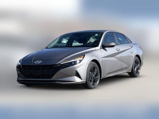 2021 Hyundai Elantra Hybrid Blue