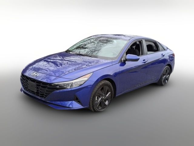 2021 Hyundai Elantra Hybrid Blue