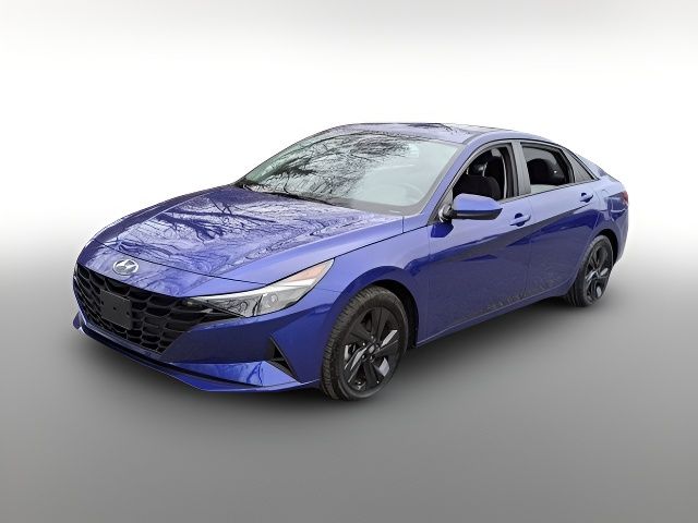 2021 Hyundai Elantra Hybrid Blue