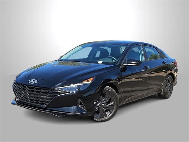 2021 Hyundai Elantra Hybrid Blue