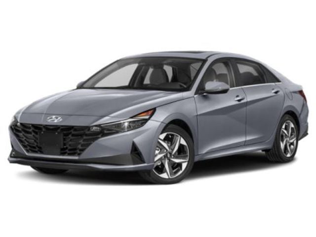 2021 Hyundai Elantra Hybrid Blue