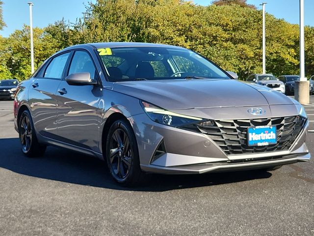 2021 Hyundai Elantra Hybrid Blue