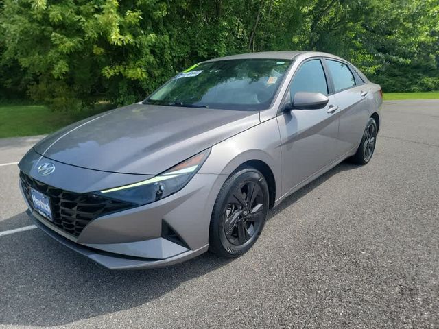 2021 Hyundai Elantra Hybrid Blue