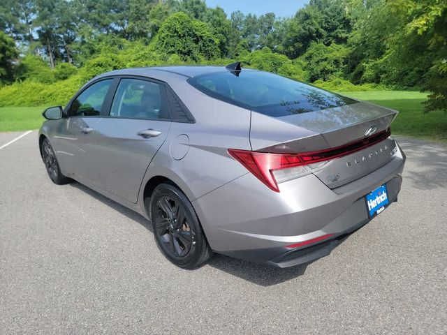 2021 Hyundai Elantra Hybrid Blue