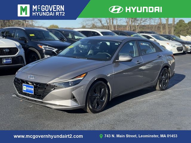 2021 Hyundai Elantra Hybrid Blue