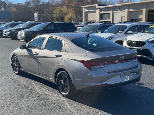 2021 Hyundai Elantra Hybrid Blue