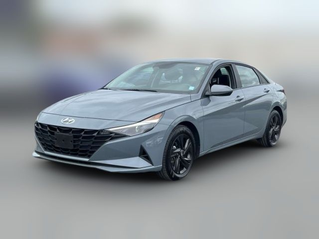 2021 Hyundai Elantra Hybrid Blue