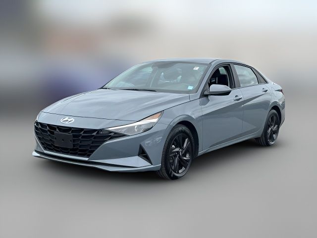 2021 Hyundai Elantra Hybrid Blue