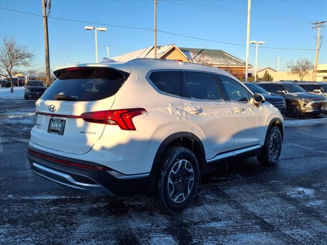 2021 Hyundai Santa Fe Hybrid Blue