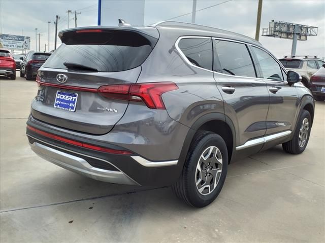 2021 Hyundai Santa Fe Hybrid Blue