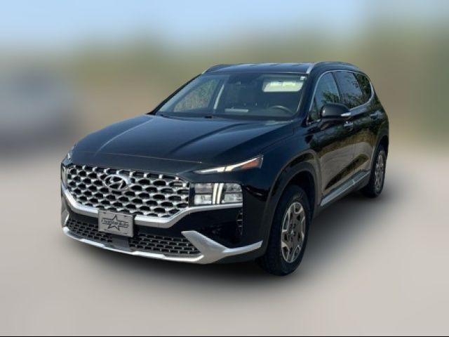 2021 Hyundai Santa Fe Hybrid Blue