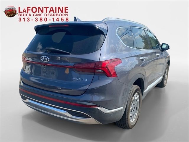 2021 Hyundai Santa Fe Hybrid Blue