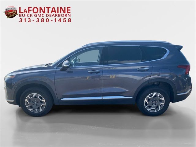 2021 Hyundai Santa Fe Hybrid Blue