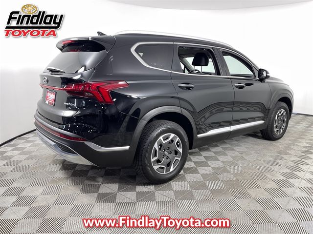 2021 Hyundai Santa Fe Hybrid Blue