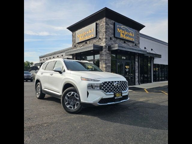 2021 Hyundai Santa Fe Hybrid Blue