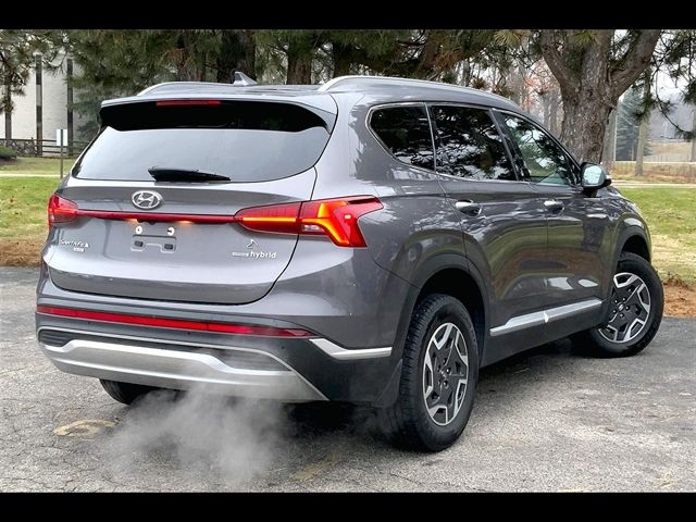 2021 Hyundai Santa Fe Hybrid Blue