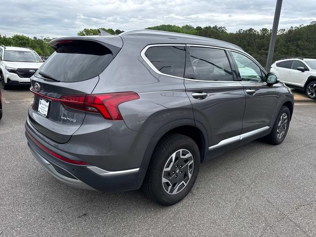 2021 Hyundai Santa Fe Hybrid Blue