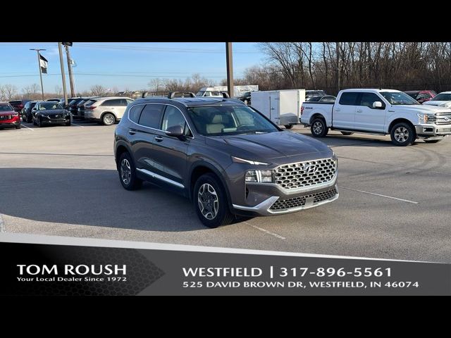 2021 Hyundai Santa Fe Hybrid Blue