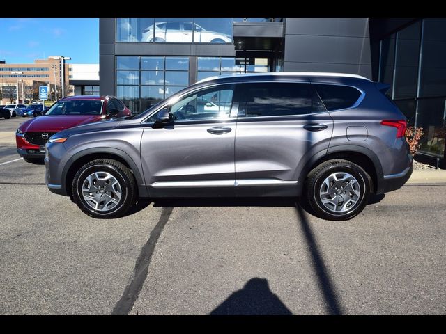 2021 Hyundai Santa Fe Hybrid Blue