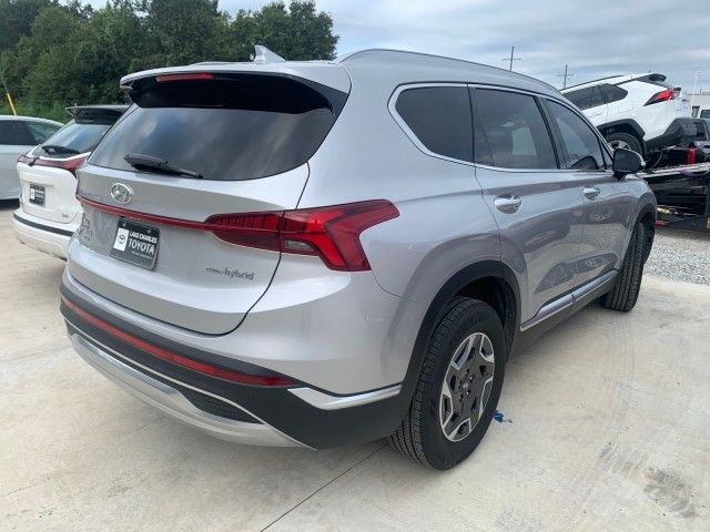 2021 Hyundai Santa Fe Hybrid Blue