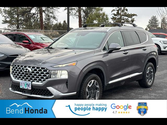 2021 Hyundai Santa Fe Hybrid Blue