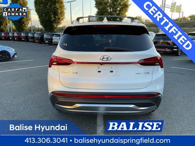 2021 Hyundai Santa Fe Hybrid Blue