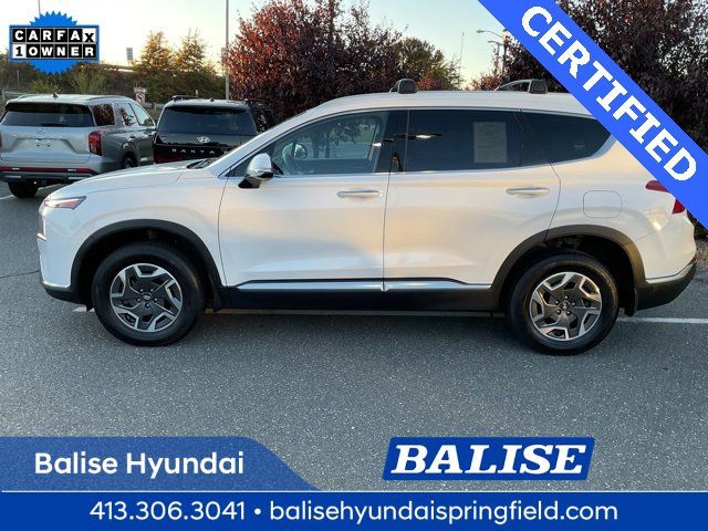 2021 Hyundai Santa Fe Hybrid Blue