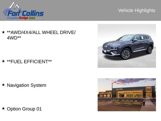 2021 Hyundai Santa Fe Hybrid Limited