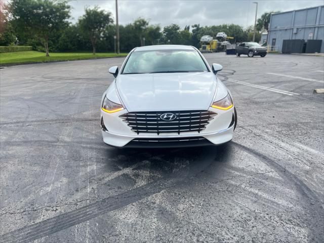 2021 Hyundai Sonata Hybrid Blue