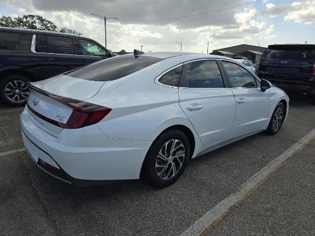 2021 Hyundai Sonata Hybrid Blue