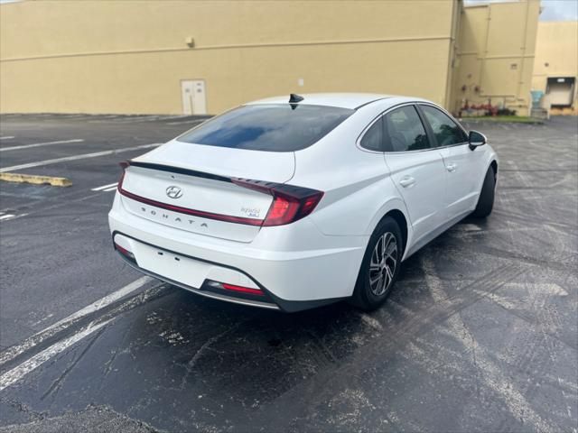 2021 Hyundai Sonata Hybrid Blue