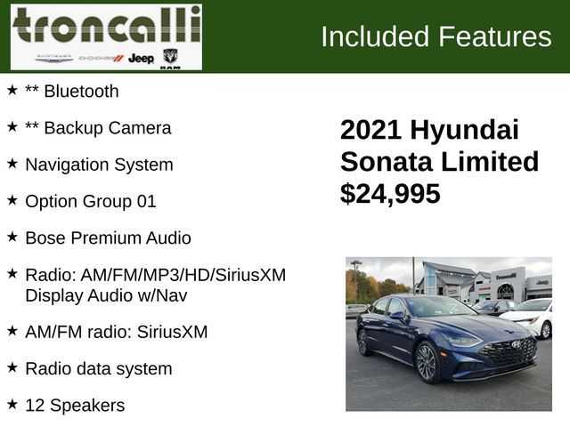 2021 Hyundai Sonata Limited