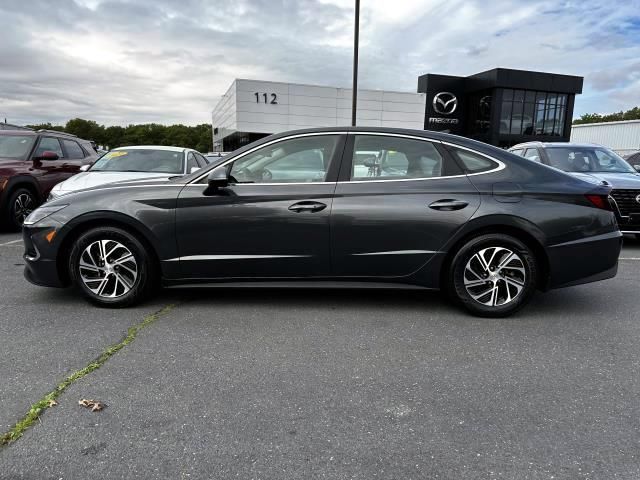 2021 Hyundai Sonata Hybrid Blue