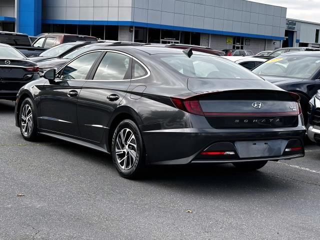 2021 Hyundai Sonata Hybrid Blue